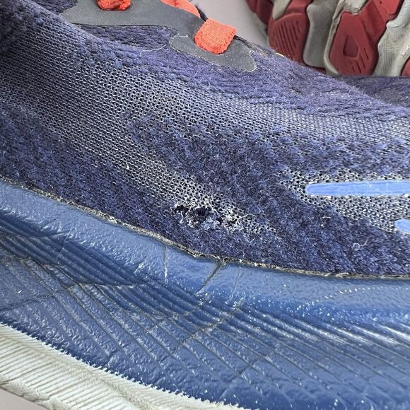 Hoka Clifton 9 Lace Up Athletic Running Shoes Sneakers Men's Size 9 NO INSOLES - Picture 8 of 8